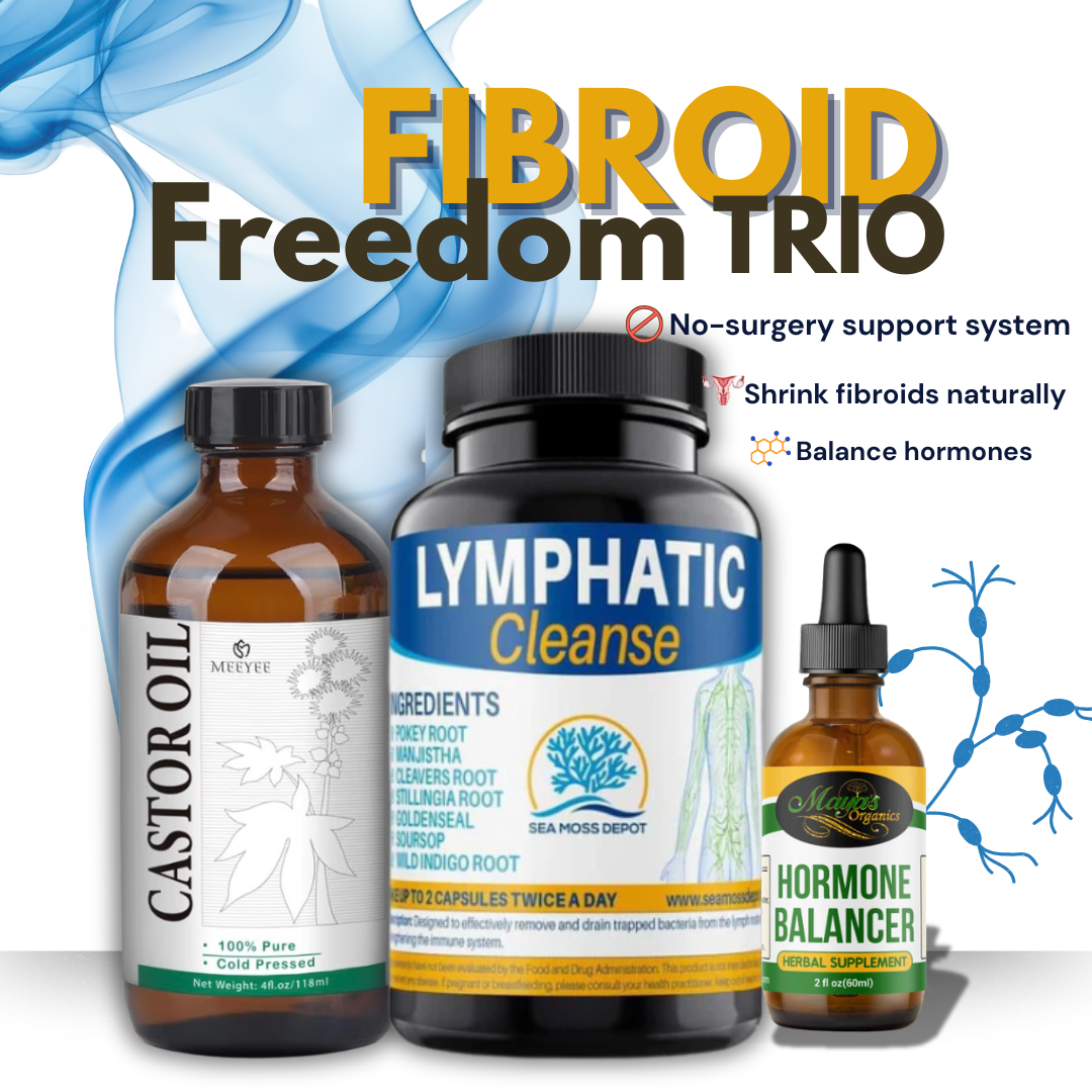 Fibroid Freedom Trio – Natural Shrink & Hormone Balance Kit