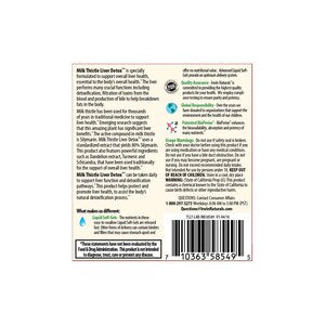 Milk Thistle Liver Detox Cleans with BioPerine
