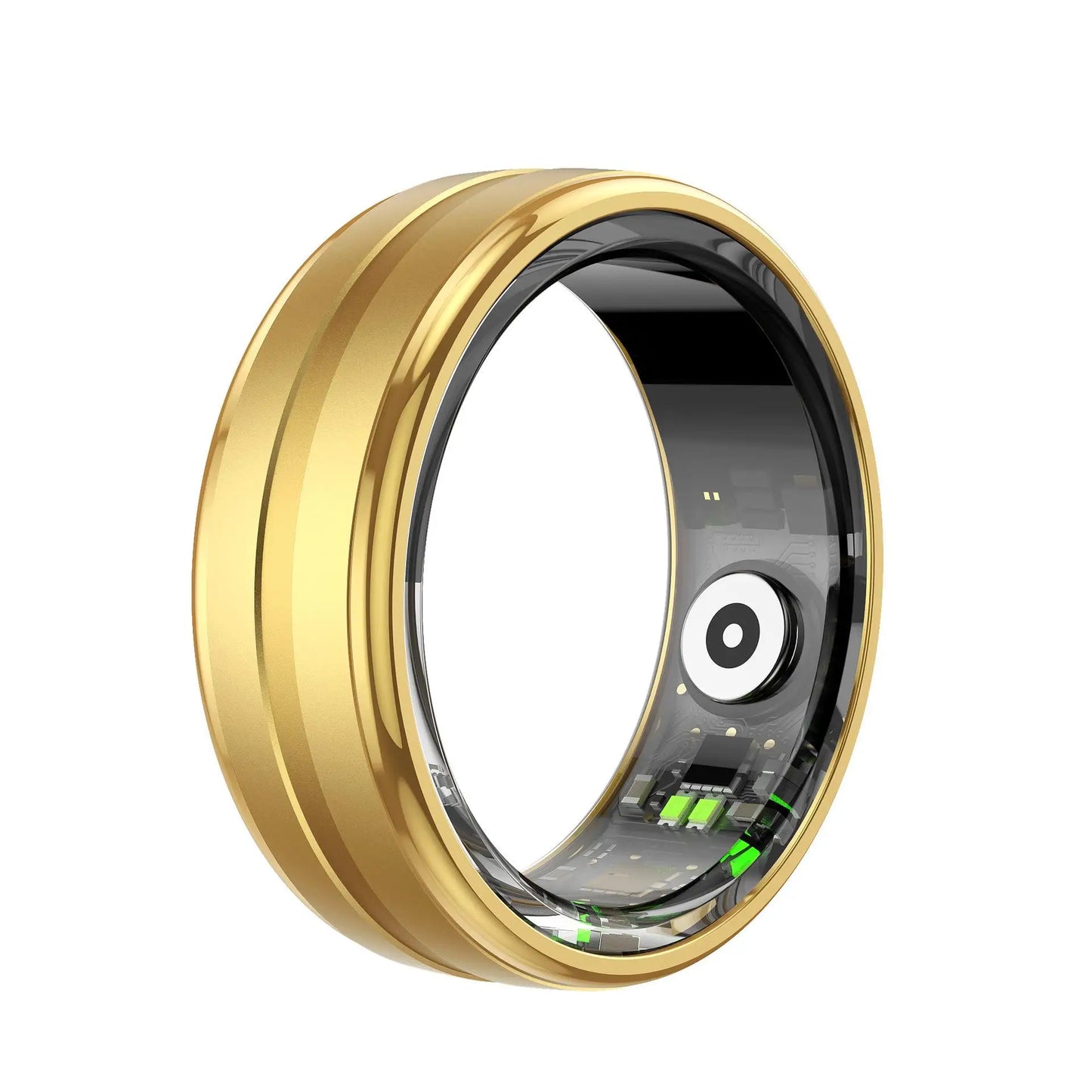 R06 Smart Ring Men Women, Heart Rate And Blood Oxygen Monitor Ip68 5atm Waterproof Bluetooth Connected Wise Multi-sport Mode