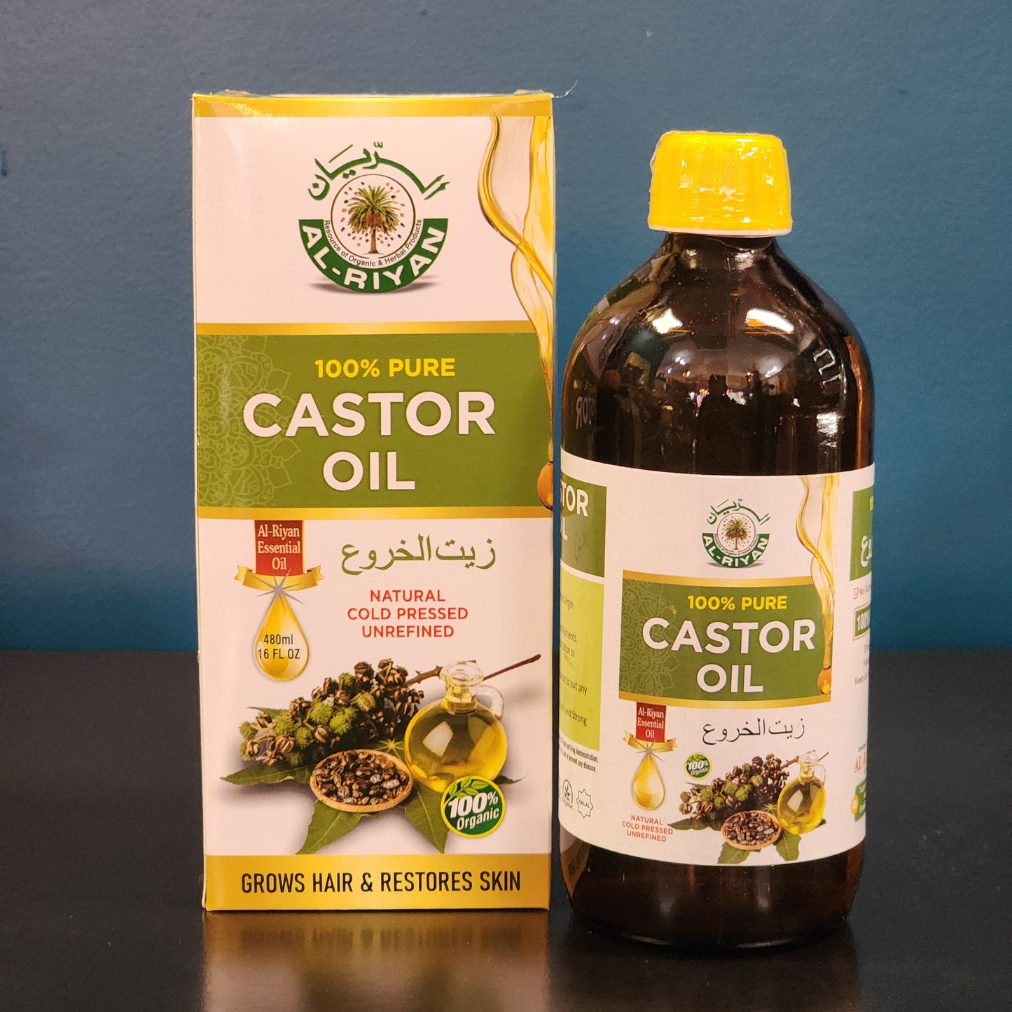 Organic Castor Oil (16 oz)