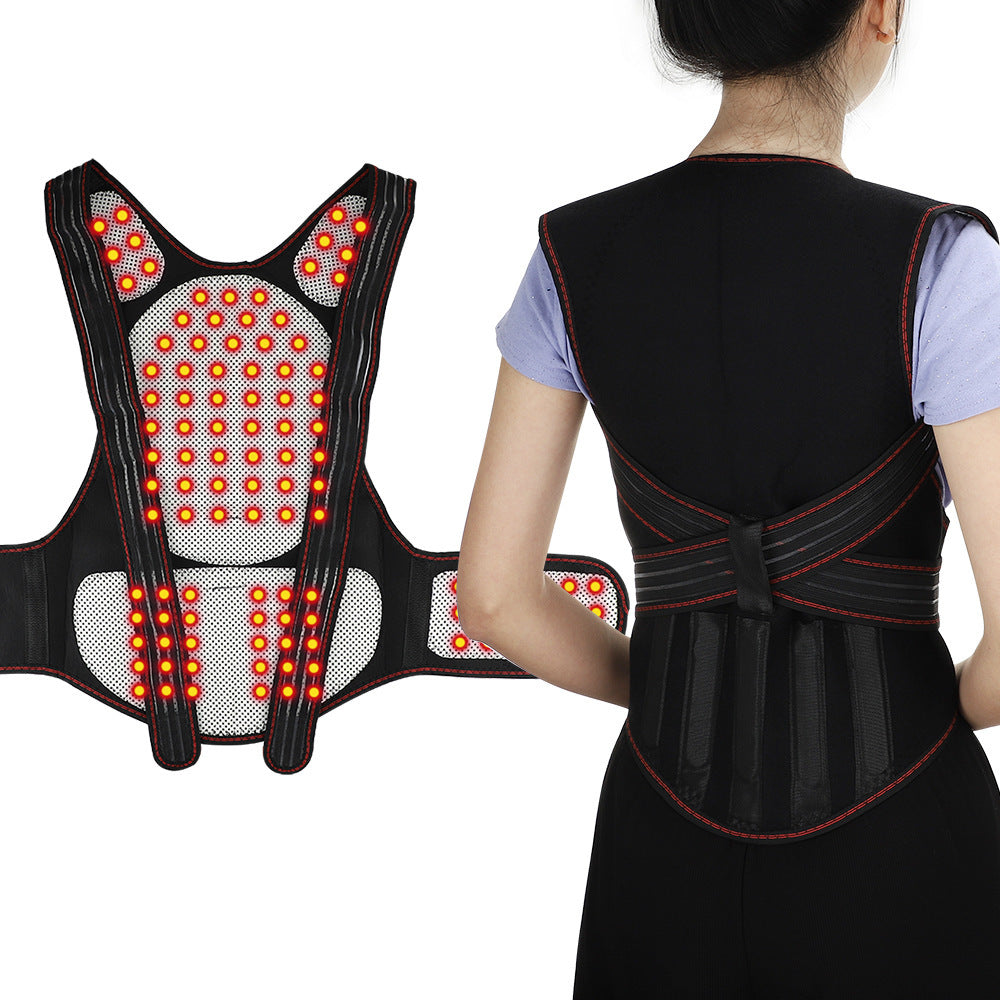Magneticx Back Support Magnets Heating Therapy Belt Waist