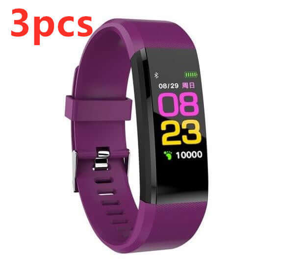 Smart Bracelet With Bluetooth Heart Rate Monitor