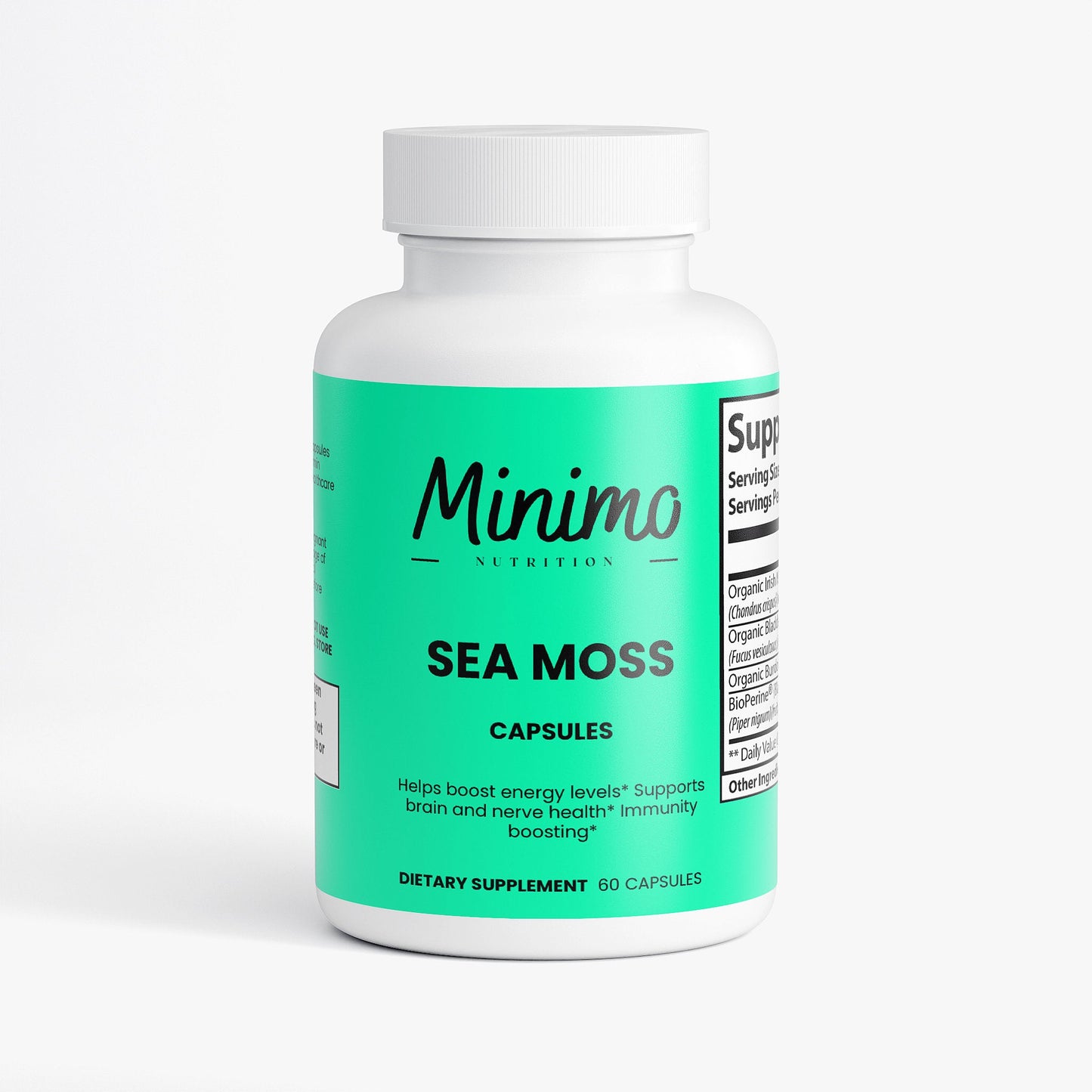 Sea Moss with Bladderwrack and Burdock Root
