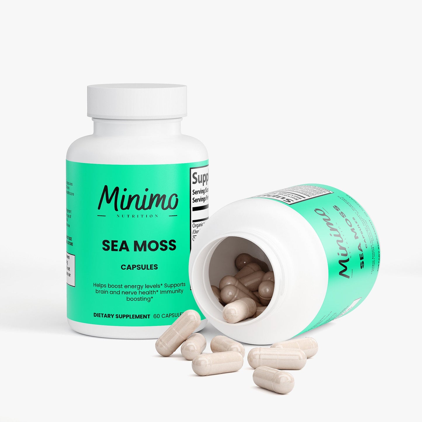 Sea Moss with Bladderwrack and Burdock Root