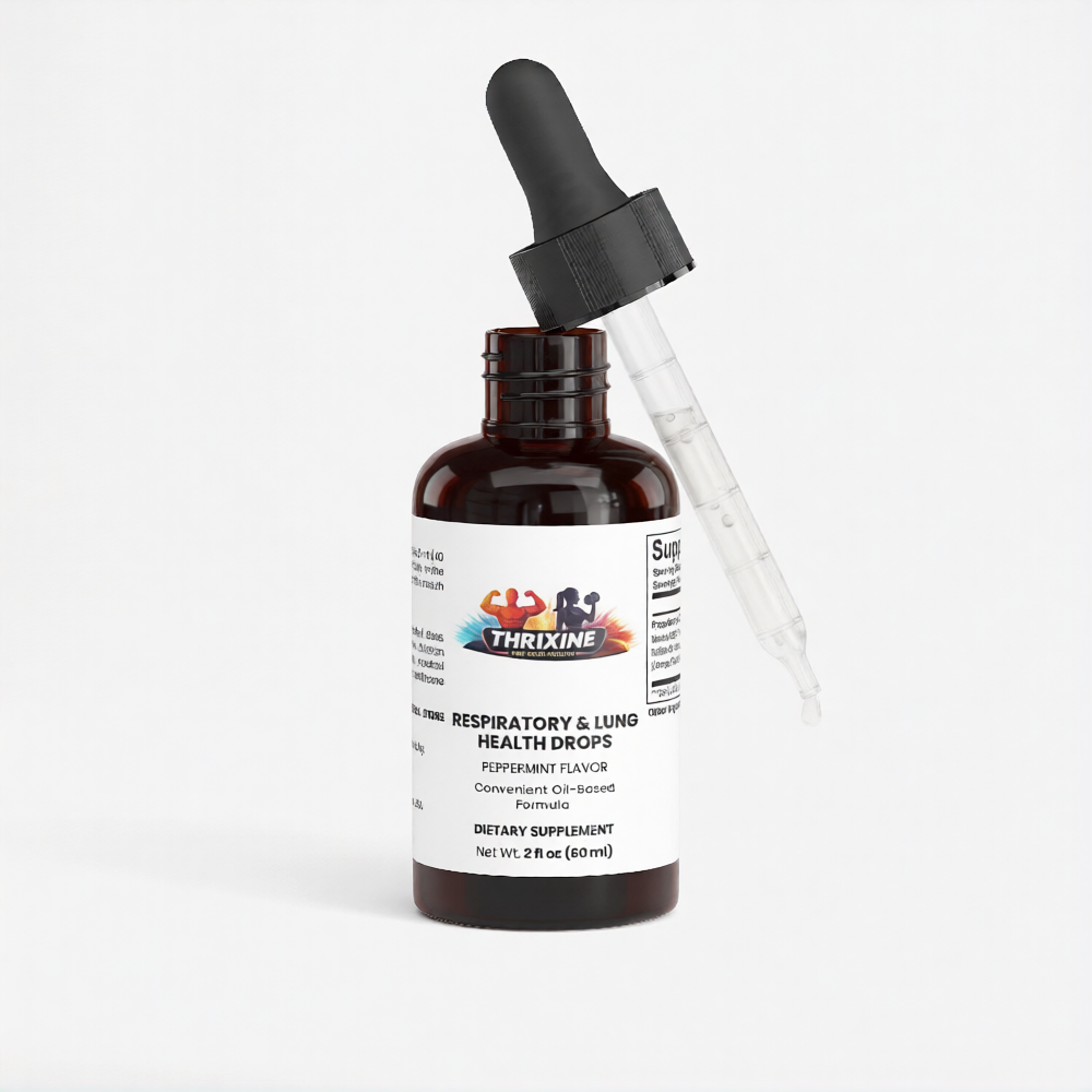 Respiratory & Lung Health Drops Made with Love in the USA