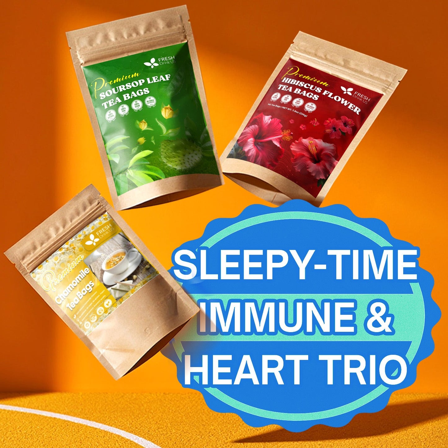 Sleepy-Time Immune & Heart Trio