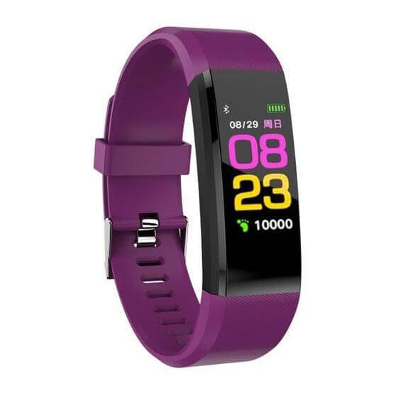 Smart Bracelet With Bluetooth Heart Rate Monitor
