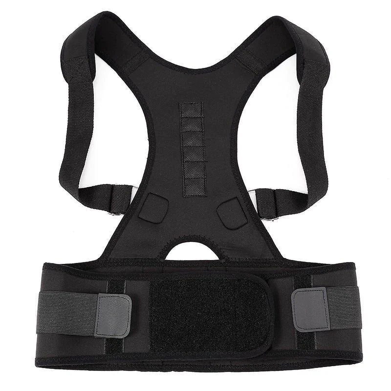 Posture Corrector Support Magnetic Back Shoulder Brace Belt Band For Men & Women