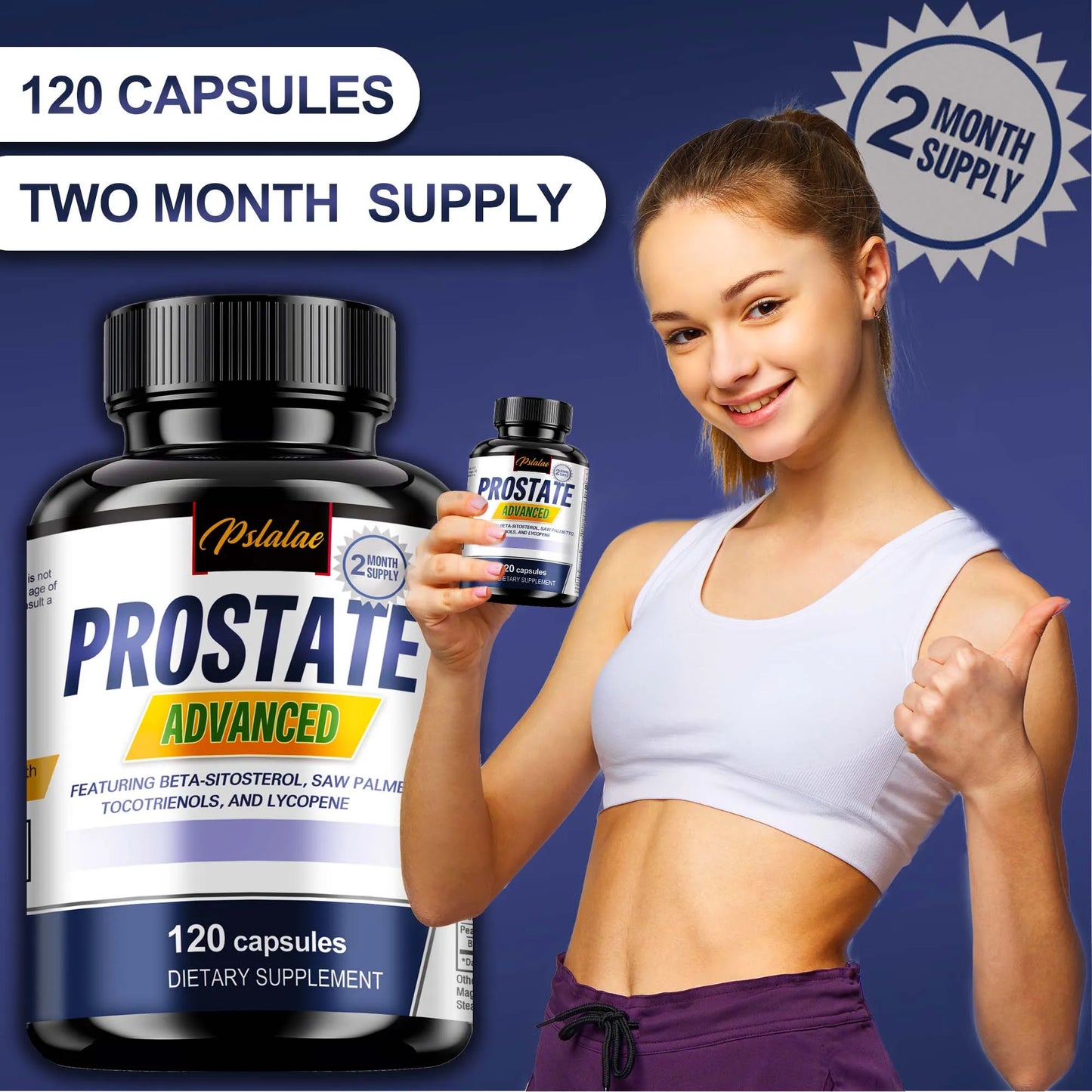 Prostate Capsules - Contains Saw Palmetto