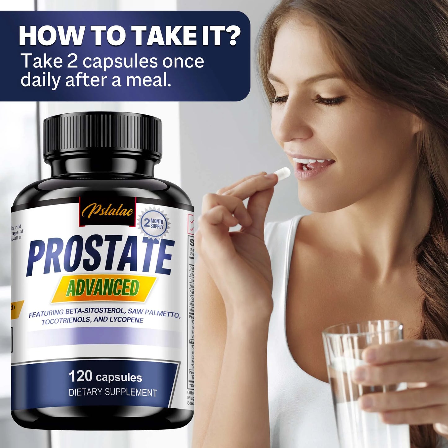 Prostate Capsules - Contains Saw Palmetto