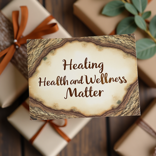 Healing Health and Wellness Matters Gift Card
