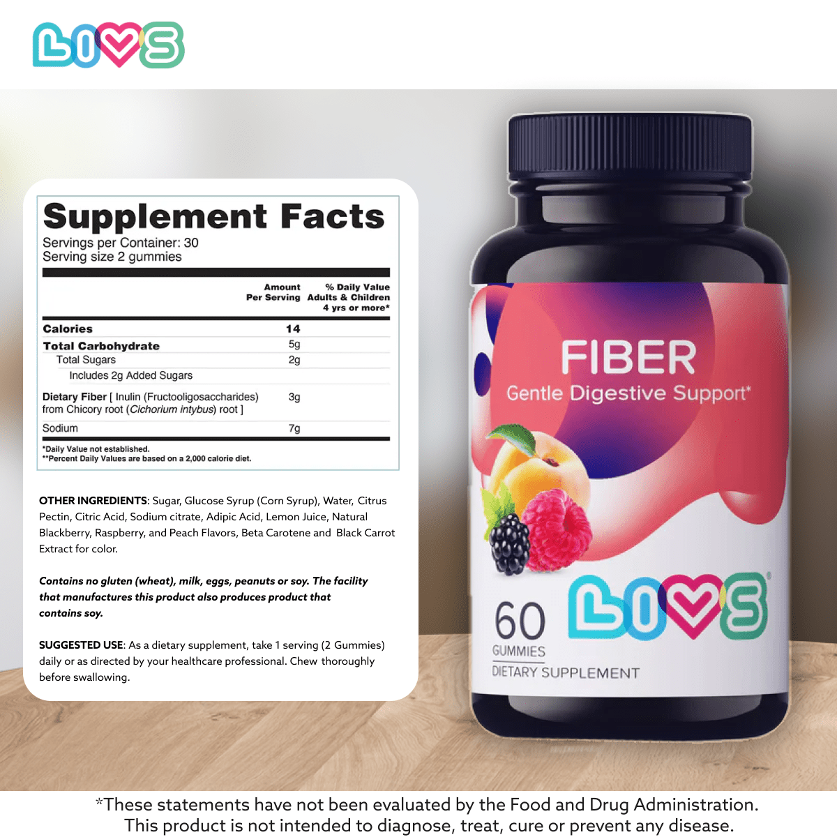 Fiber Gummies Support