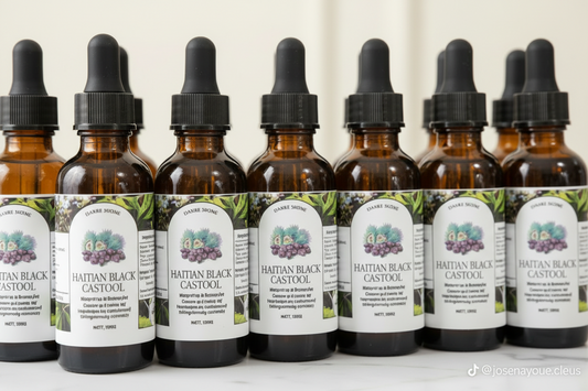 Haitian Black Castor Oil– Organic & Natural 100% Pure Castor Hair & Body Oil
