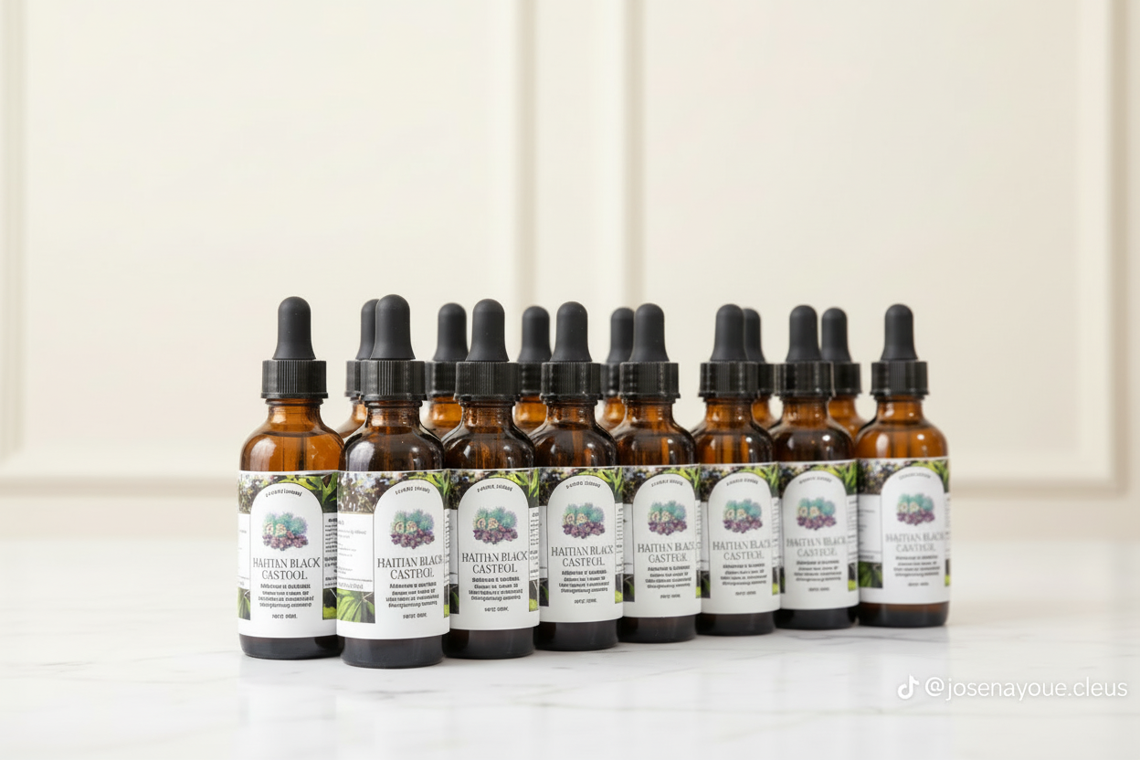 Haitian Black Castor Oil– Organic & Natural 100% Pure Castor Hair & Body Oil