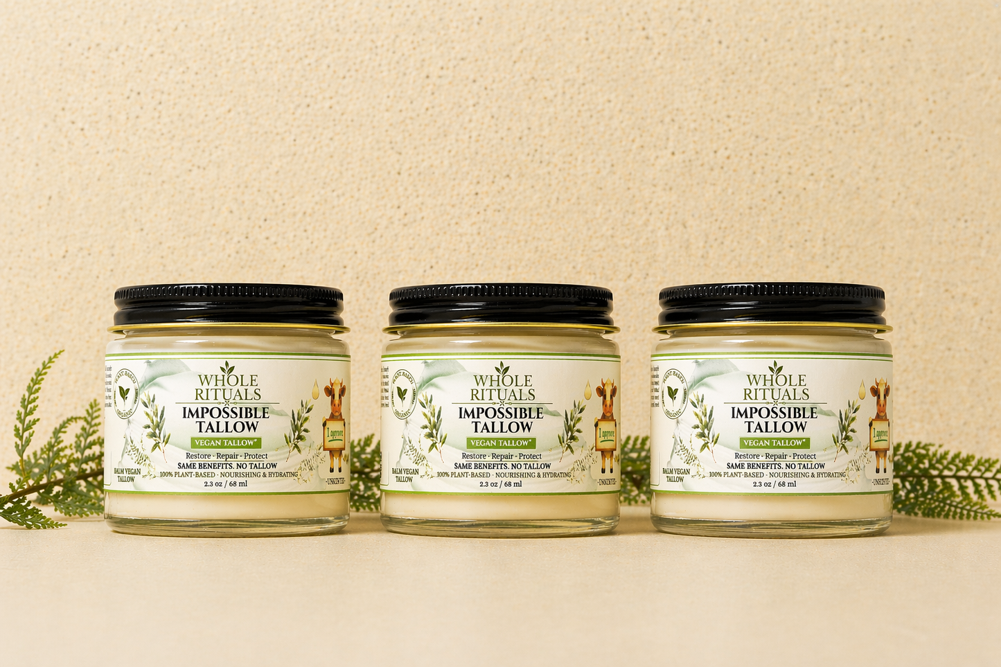 Vegan Tallow Moisturizer (Unscented)