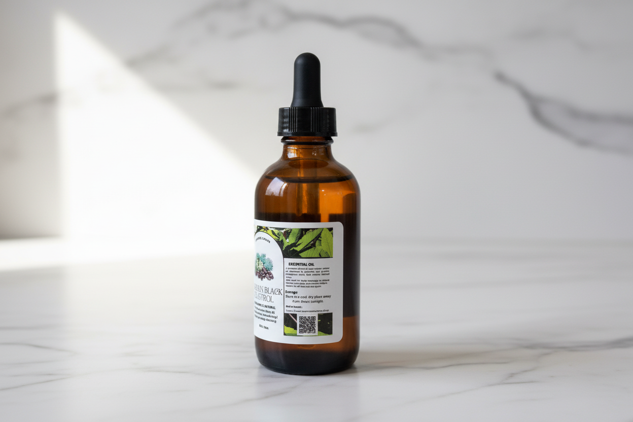 Haitian Black Castor Oil– Organic & Natural 100% Pure Castor Hair & Body Oil