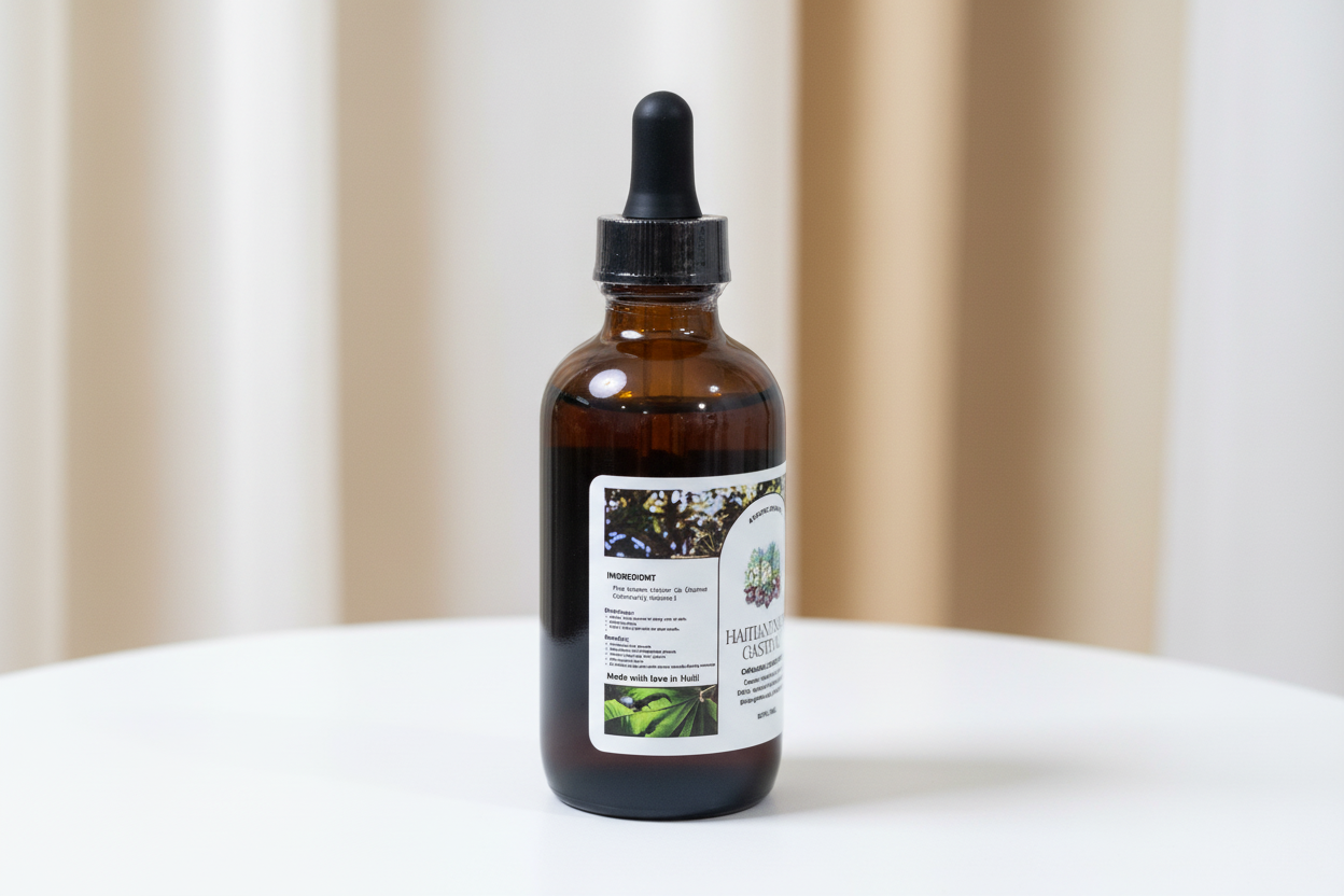 Haitian Black Castor Oil– Organic & Natural 100% Pure Castor Hair & Body Oil