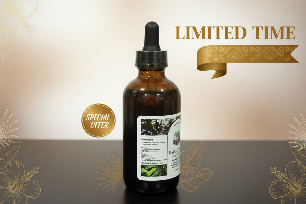 Haitian Black Castor Oil– Organic & Natural 100% Pure Castor Hair & Body Oil