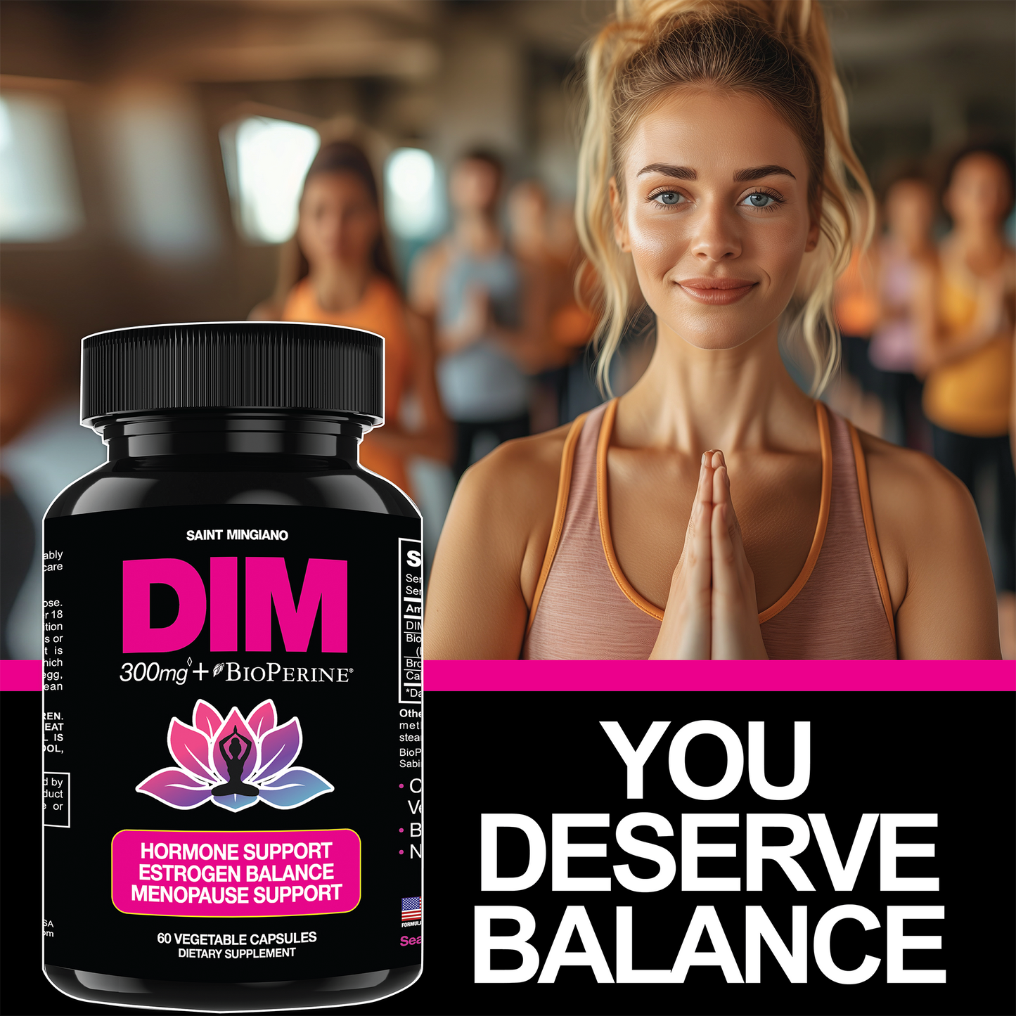 DIM Supplement 300 mg Supplements for Women