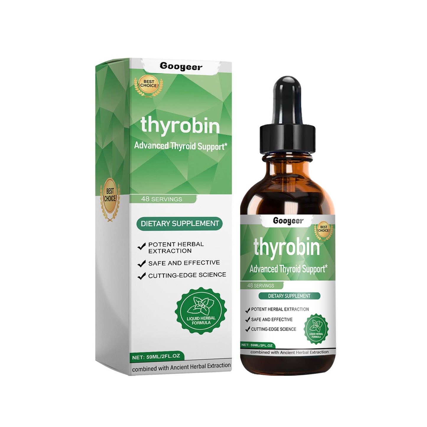 Thyrobin Advanced Thyroid Support – Herbal & Ancient Extraction