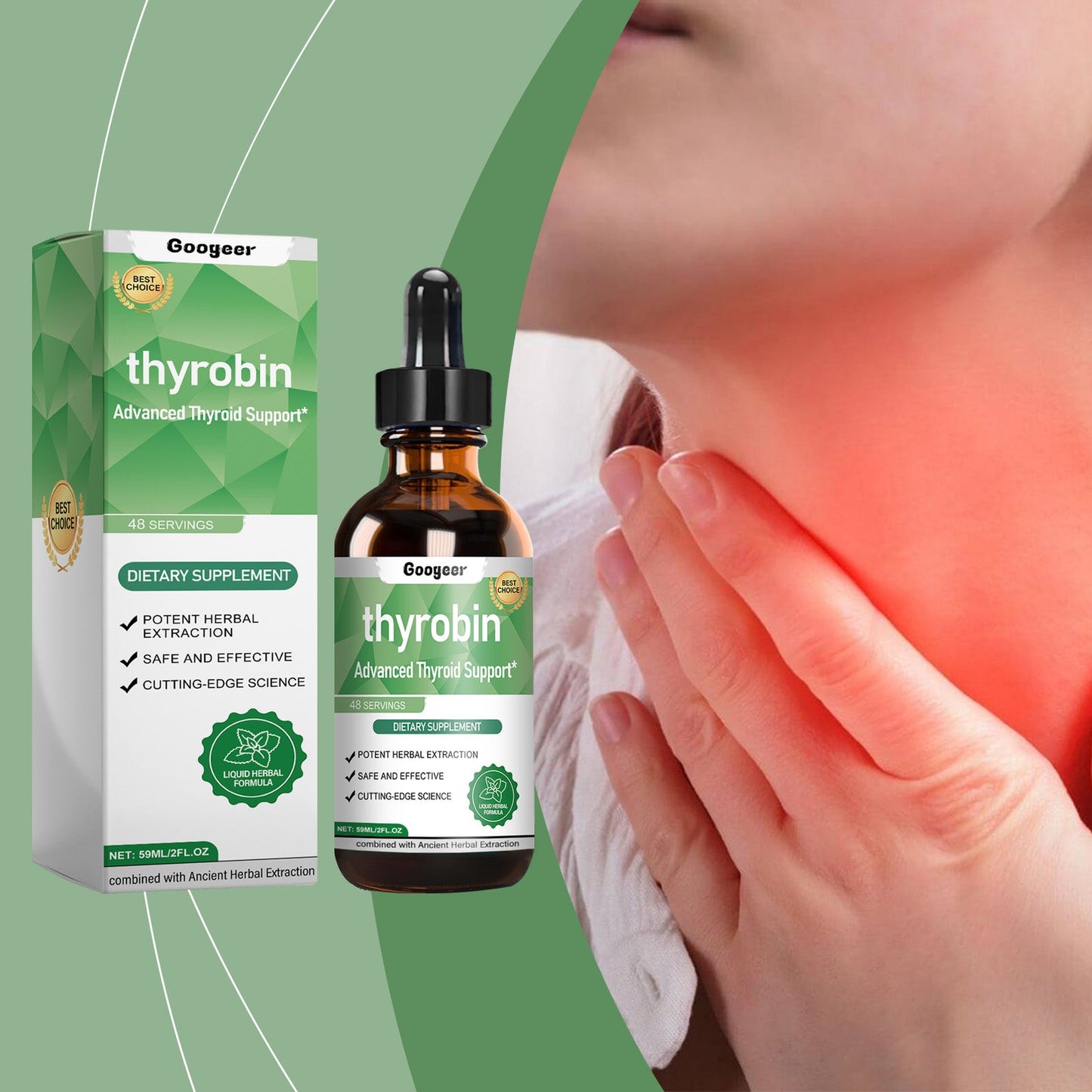 Thyrobin Advanced Thyroid Support – Herbal & Ancient Extraction