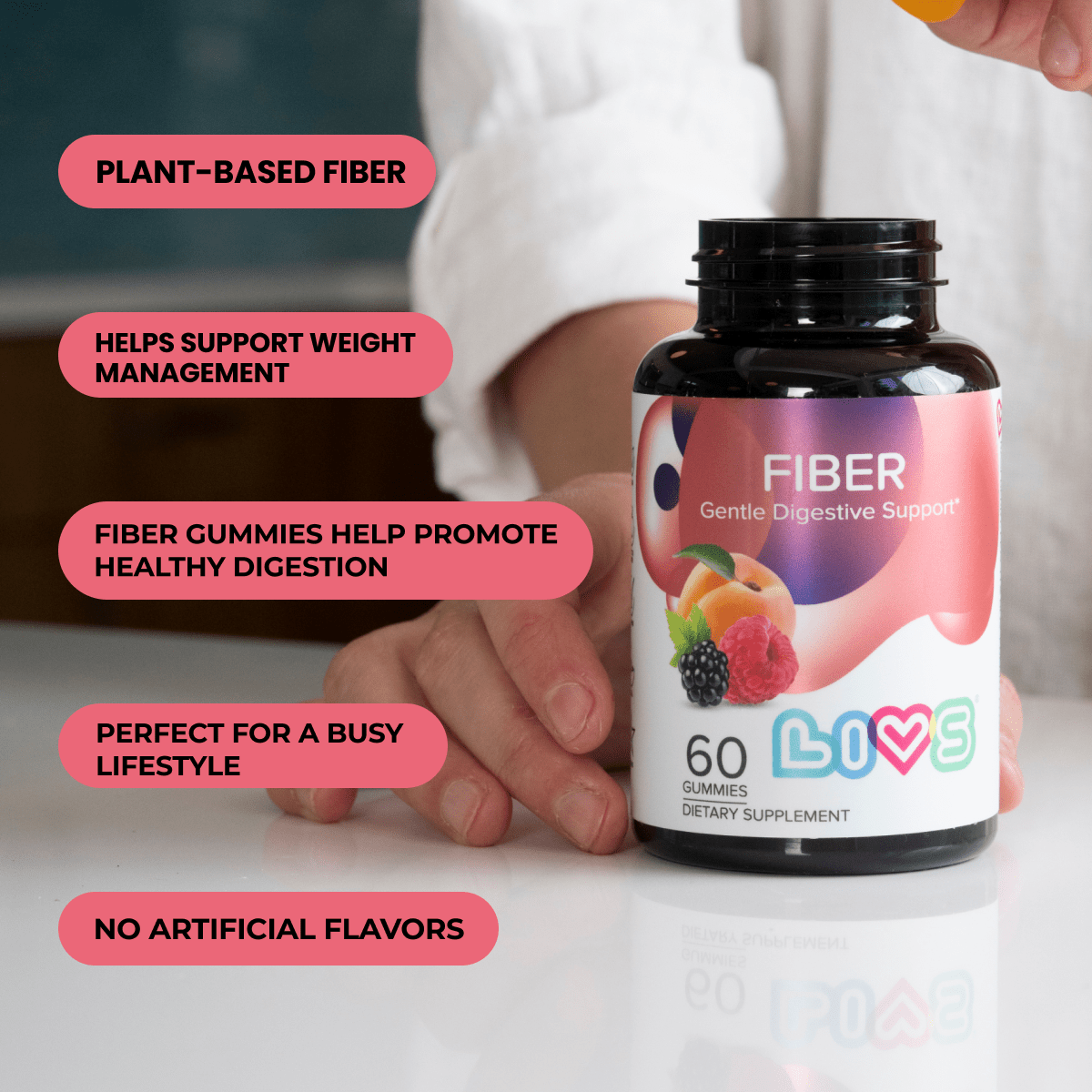 Fiber Gummies Support
