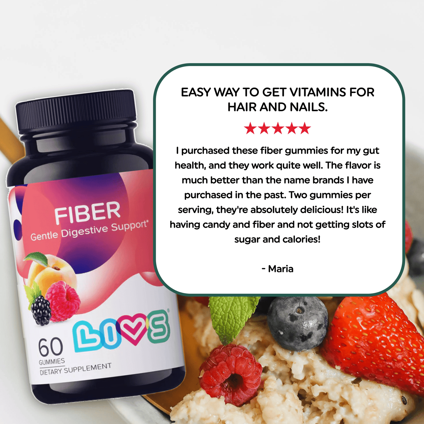 Fiber Gummies Support