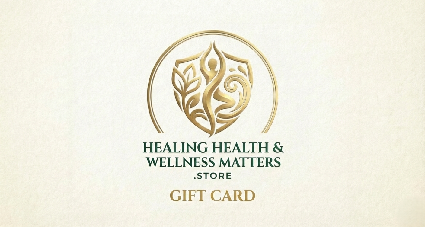Healing Health and Wellness Matters Gift Card