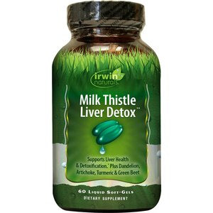 Milk Thistle Liver Detox Cleans with BioPerine