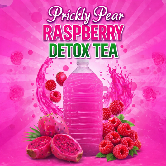 Prickly Pear Raspberry Detox Tea