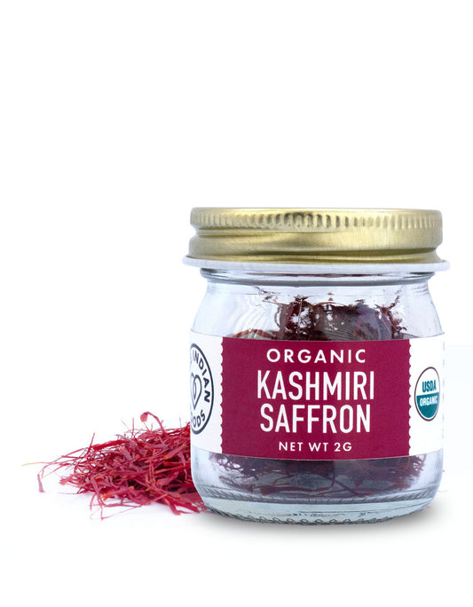 Kashmiri Saffron, Certified Organic - 1g