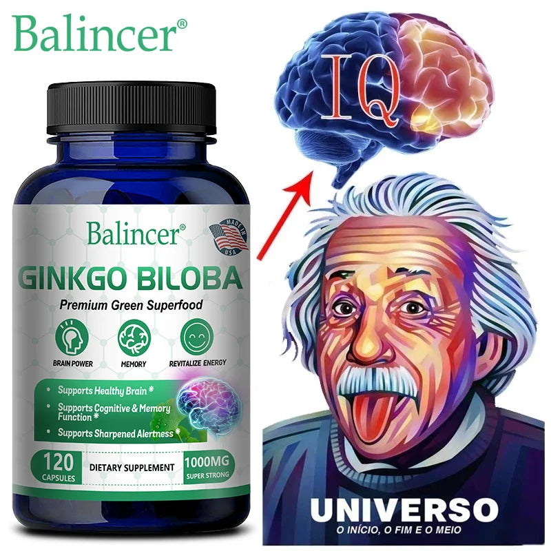 Ginkgo Biloba Extract with B Vitamin Supplement