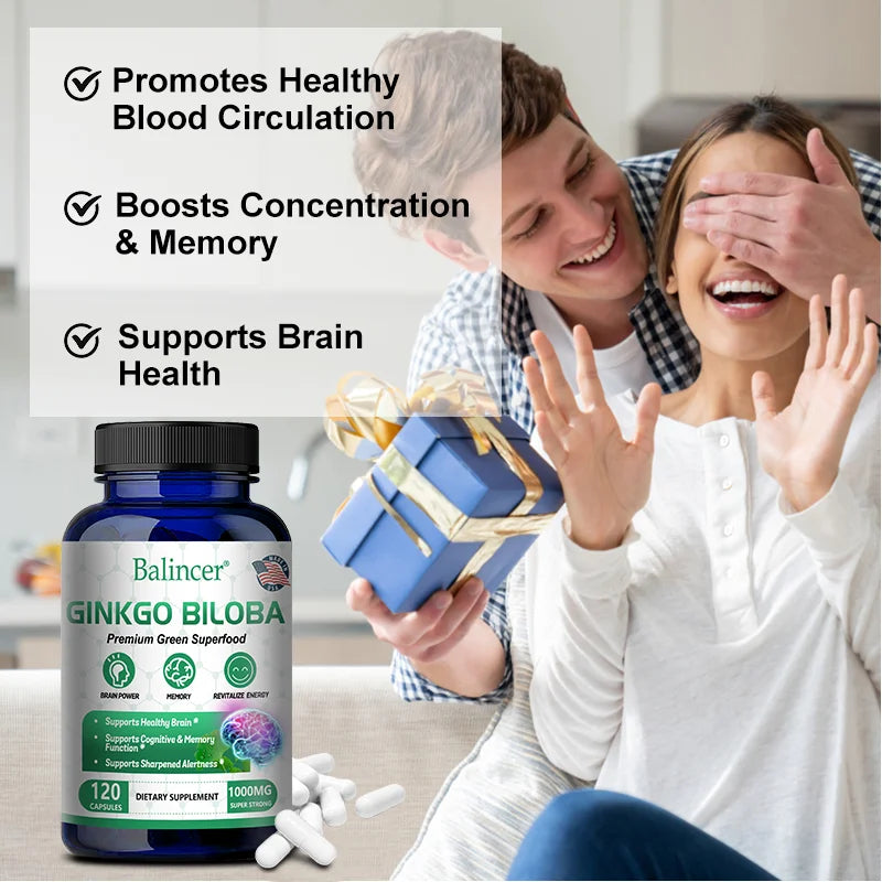 Ginkgo Biloba Extract with B Vitamin Supplement