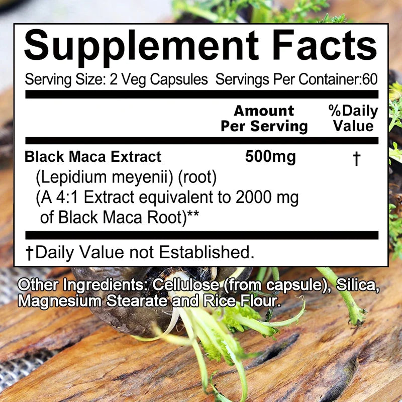 Maca Extract Supplement for Men and Women