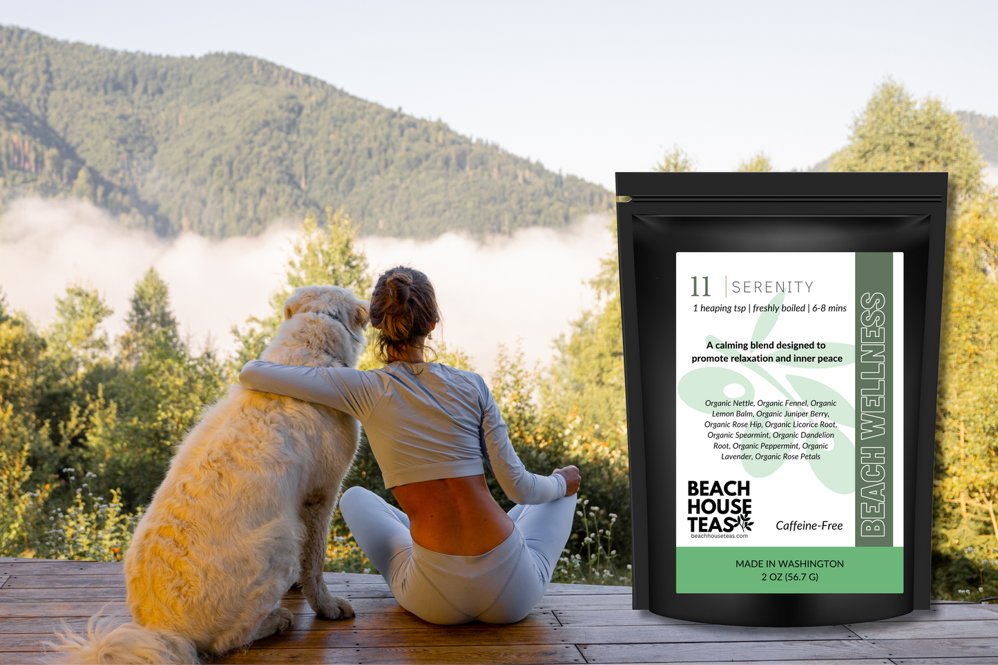 Beach Wellness: Serenity Tea