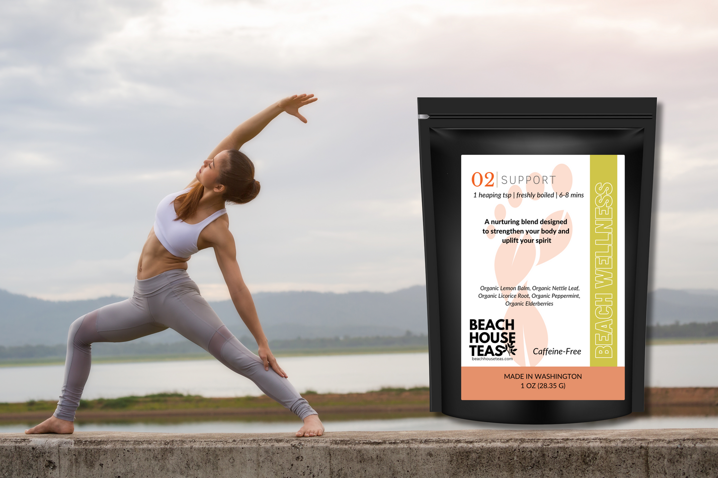 Beach Wellness: Support Tea
