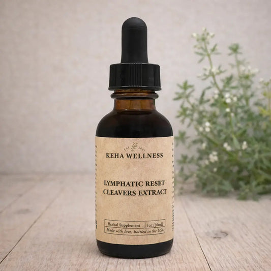 Lymphatic Reset — Cleavers Tincture | Organic Herbal Lymphatic Support