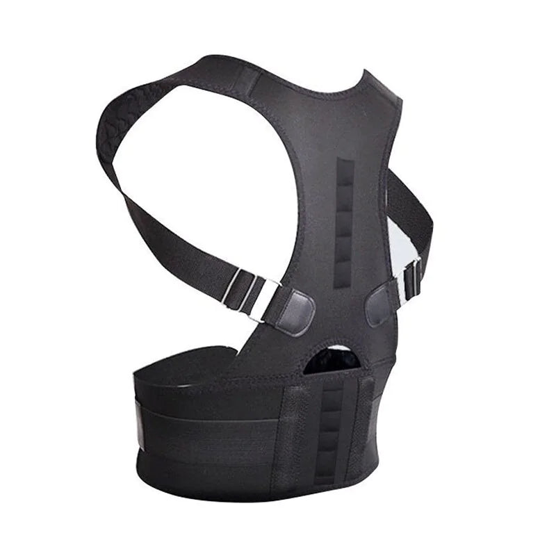 Posture Corrector Support Magnetic Back Shoulder Brace Belt Band For Men & Women