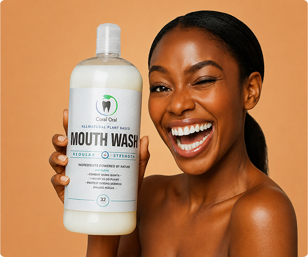 Peppermint Mouth Wash (Family Size) 32oz