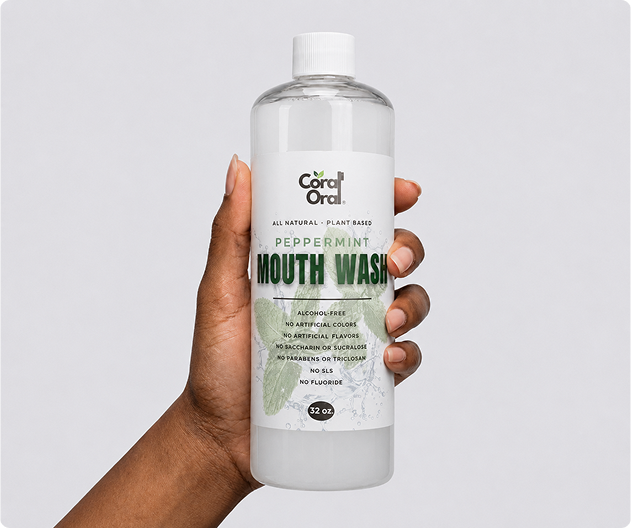 Peppermint Mouth Wash (Family Size) 32oz