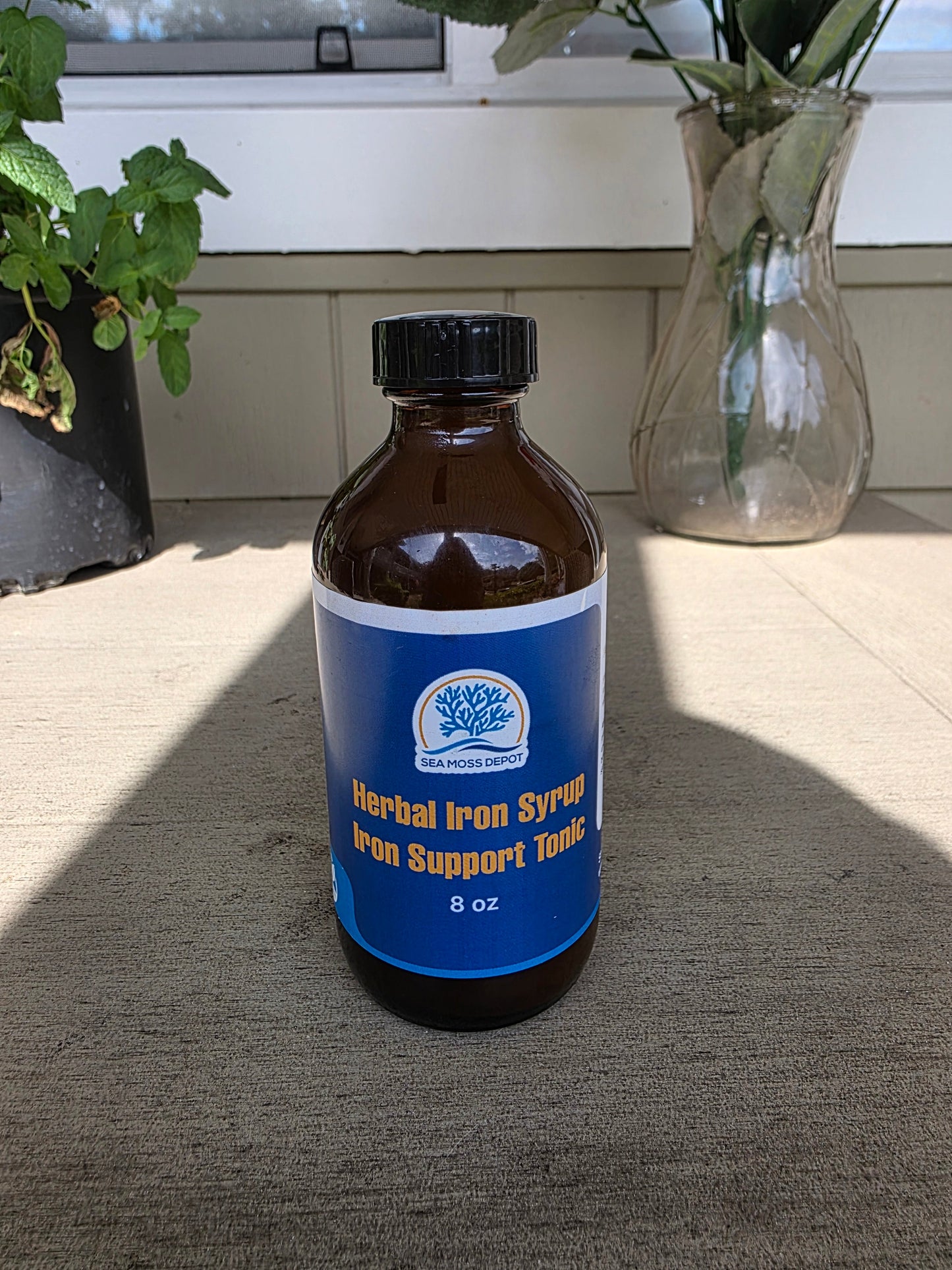 Herbal Iron Liquid Supplement | Natural Vegan